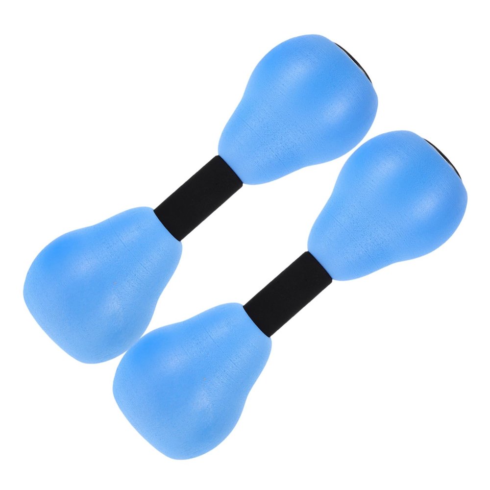 Toddmomy 2pcs Ergonomic Floating Dumbbells for Water Aerobics Dumbbell Diving Weights Swim Pull Buoy Pool Exercise Equipment for Adults