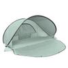 Picnic TIME Manta Portable Beach Tent, Fully-Assembled Pop Up Tent, Beach Shade and Sun Shelter, Instant Outdoor Shade with Carrying Bag for Outdoors and UPF50+ UV Protection, (Light Green) view 1