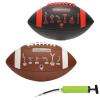Xcello Sports Huddle Hero Mini Football 2-Pack w/Pump (Black/Red and Brown/White) view 1