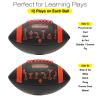 Xcello Sports Huddle Hero Mini Football 2-Pack w/Pump (Black/Red and Brown/White) view 3