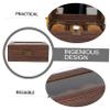 Yardenfun Retro Pu Leather Watch Storage Box 3 Slot Watch Display Case Jewelry Organizer Perfect for Home Travel view 2