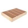 HOOTNEE Wooden Jewelry Storage Tray Multiple Decorative Phone Holder for Desk Versatile Organizer for Jewelry Makeup and Accessories for Home and Events view 1