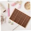 HOOTNEE Wooden Jewelry Storage Tray Multiple Decorative Phone Holder for Desk Versatile Organizer for Jewelry Makeup and Accessories for Home and Events view 3