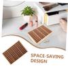 HOOTNEE Wooden Jewelry Storage Tray Multiple Decorative Phone Holder for Desk Versatile Organizer for Jewelry Makeup and Accessories for Home and Events view 4