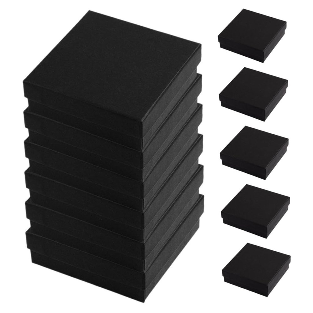 WOFASHPURET 20pcs Jewelry Box Cardboard Boxes for Necklaces and Bracelets for Present Wrapping Valentine's Day Birthdays and Anniversaries