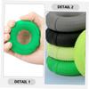 BIUDECO 50pounds Grip Hand Exerciser Ring Silicone Strength Trainer for Hand and Wrist Flexible Design for Indoor Fitness and Rehabilitation Anti-slip Massage Points for Enhanced Grip view 4
