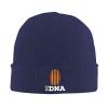 QIKLMMA Catalonia It's in My DNA Beanie for Men Women Winter Knit Hats Cuffed Skull Cap Ski Hat Navy Blue view 1