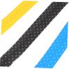 WOONEKY 6pcs Badminton Racket Grip Tape Anti-Slip Sweat Absorbent Pu Material Comfortable Overgrip for Tennis and Badminton Rackets Blue Black Yellow view 3