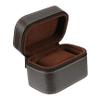 1pc Shockproof Watch Box Anti-fall Stovetop Gooseneck Kettle Watch Holder Antenna Headband Man Watch Anti- Fall Watch Case Watch Travel Case Single Watch Case Leather Brown view 1
