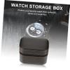 1pc Shockproof Watch Box Anti-fall Stovetop Gooseneck Kettle Watch Holder Antenna Headband Man Watch Anti- Fall Watch Case Watch Travel Case Single Watch Case Leather Brown view 3
