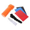 OUNONA 1set Paddle Board Repair Kit Multi-functional Inflatable Boat Patch Professional Air Valve for Easy Use and Complete Repair view 1