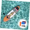 OUNONA 1set Paddle Board Repair Kit Multi-functional Inflatable Boat Patch Professional Air Valve for Easy Use and Complete Repair view 3