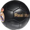 Icon Sports Black Limited Edition Real Madrid Soccer Ball Officially Licensed Player Ball Size 5 (Shiny Fabric) S Grade view 1