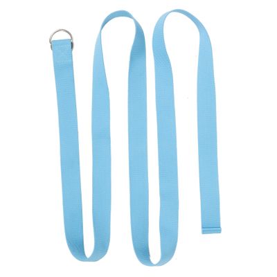 BRIGHTFUFU Yoga Strap for Stretching Yoga Inelastic Band Workout Accessories Stretching Band