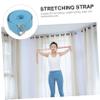 BRIGHTFUFU Yoga Strap for Stretching Yoga Inelastic Band Workout Accessories Stretching Band view 3