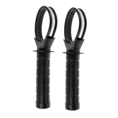 Toddmomy 2pcs Gyro Wrist Ball Handle Bracket for Arm Strength Training Compatible Weightlifting Machines Resistance Bands for Forearm Grip Strength Enhancement