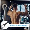 Toddmomy 2pcs Gyro Wrist Ball Handle Bracket for Arm Strength Training Compatible Weightlifting Machines Resistance Bands for Forearm Grip Strength Enhancement view 2