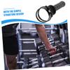 Toddmomy 2pcs Gyro Wrist Ball Handle Bracket for Arm Strength Training Compatible Weightlifting Machines Resistance Bands for Forearm Grip Strength Enhancement view 4