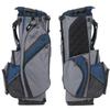 Bag Boy Chiller Pro Hybrid Golf Stand Bag, 15 Way Top with Full Length Individual Dividers, Rubberized Putter Well, Removable Cooler, 8 Zippered Pockets, Navy/Orange/Citrus view 3