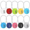 jojofuny 10pcs Travel Locks Steel Rope Luggage Locks Combination Code TSA Compliant and Stylish for Suitcase Backpack and Cabinet view 1