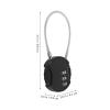 jojofuny 10pcs Travel Locks Steel Rope Luggage Locks Combination Code TSA Compliant and Stylish for Suitcase Backpack and Cabinet view 2