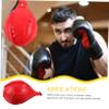 BRIGHTFUFU Reaction Training Boxing Ball Durable Pu Material Speed Ball for Reflex Training Stress Relief Home Use for Adults Hanging Design for Daily Boxing Practice view 2