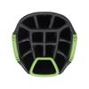 Datrek DG Lite III Golf Cart Bag, 14 Way Top with Full Length Individual Dividers, Rubberized Putter Well, Insulated Cooler Pocket, 7 Zippered Pockets, White/Green Checkered view 2