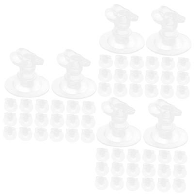 Mipcase 50pcs Air Pump Nozzle for Inflatable Accessories Compatible Inflatable Pumps for Swimming and Water Activities Easy to Use and Store