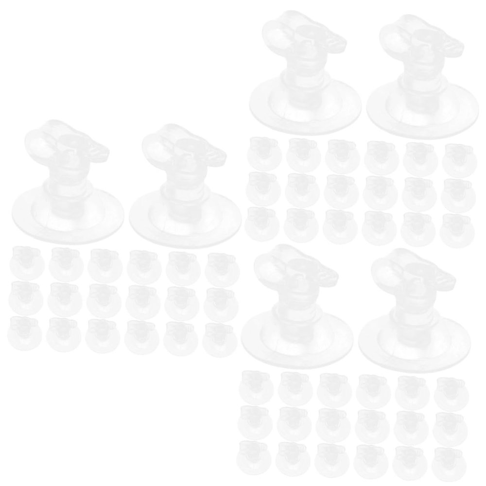 Mipcase 50pcs Air Pump Nozzle for Inflatable Accessories Compatible Inflatable Pumps for Swimming and Water Activities Easy to Use and Store