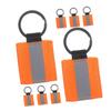 Mipcase Reflective Keychain Tag Vest Reflective Hiking Gear Night Visibility 8 Pack view 1