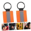Mipcase Reflective Keychain Tag Vest Reflective Hiking Gear Night Visibility 8 Pack view 2