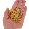 BRIGHTFUFU 2pcs Volleyball Net Chain Measure Equipment for Referee Volleyball Net Measurement Chain Sports Tool view 3