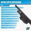 Nightstick SFL-11GL Shotgun Forend Light with Green Laser + Nightstick TSM-11G 150- Lumen Rechargeable Tactical Light w/Green Laser Sight view 4