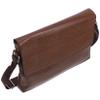 ARTIBETTER Pu Leather Crossbody Bag for Men Multifunction Shoulder Bag with Stylish Design for Everyday Use Light Brown Color for Casual Outings and Travel view 1