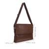 ARTIBETTER Pu Leather Crossbody Bag for Men Multifunction Shoulder Bag with Stylish Design for Everyday Use Light Brown Color for Casual Outings and Travel view 2