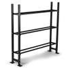 Titan Fitness Elite Series Mass Storage System for Bumper Plate Medicine Ball Storage (3 Tier 73"/70" Shelf Length/No Wheels) view 1