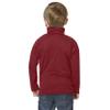 Little King NCAA Toddler Boys 1/4 Zip Pullover Wind Shirt-Arkansas-Cardinal-2T Team Color view 2