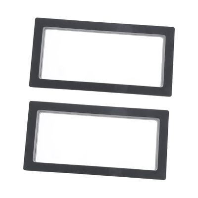 BESTYASH 2pcs Floating Storage Box Display Holders for Jewelry Accessories and Collectibles Compact Lightweight Versatile Storage for Home and Travel