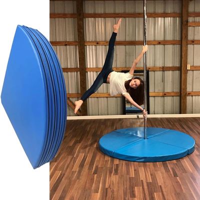 KGBNYSS Dance Pole Portable Pole Crash Mat Yoga Exercise Mats Dancing Cushion for Home/Studio, 3cm/5cm/10cm Thick(100cm/3ft/39in,Thick 10cm/4in)