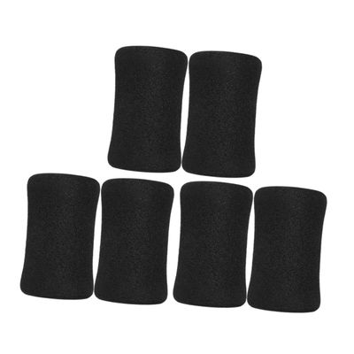BESPORTBLE 6pcs Sit-up Board Foam Covers for Gym Equipment Exercise Leg Cap Fitness Pad Replacement Parts