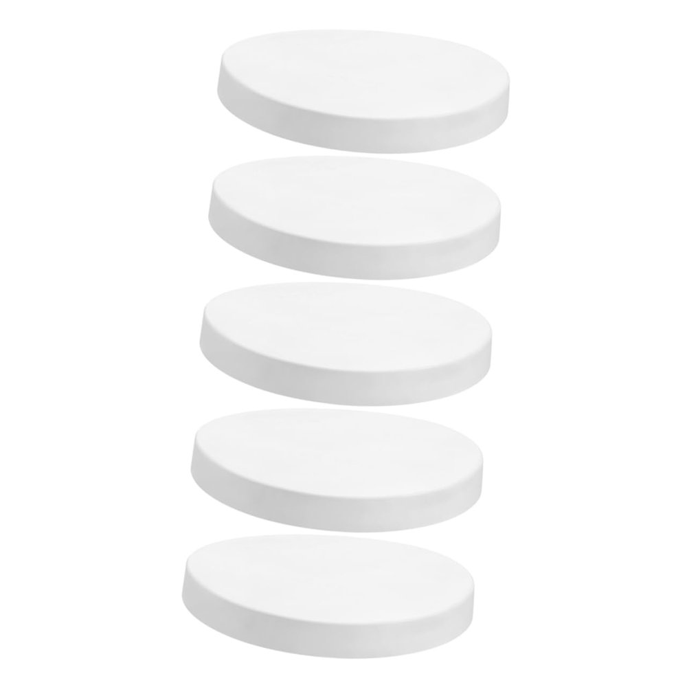 BESPORTBLE 5pcs Piling Protection Caps for Docks Durable PVC Caps for Pilings Practical Covers to Prevent and Damage for Dock Maintenance and Construction