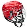 Bauer Prodigy Hockey Helmet Combo with Facemask Cage, Youth Size (Red) view 1