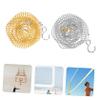 KOMBIUDA 4pcs Volleyball Net Measuring Chain Precision Referee Equipment for Accurate Height Measurement Lightweight and Durable Volleyball Net Tools Gold Silver view 3