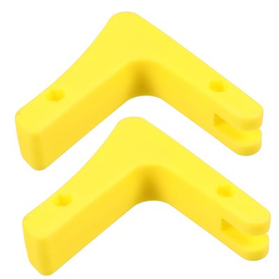 Sosoport 2pcs Barbell Storage Stand Wall Mounted Barbell Hanger for Space Saving Gym Organization Easy to Install V-shaped Hooks for Secure Storage and Practical Fitness Equipment