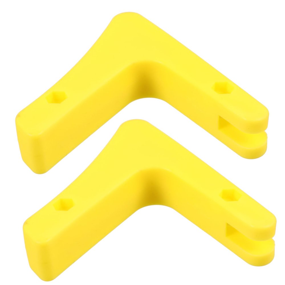 Sosoport 2pcs Barbell Storage Stand Wall Mounted Barbell Hanger for Space Saving Gym Organization Easy to Install V-shaped Hooks for Secure Storage and Practical Fitness Equipment