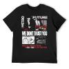 Men Guys Hip Hop Metro DJ Boomin Trap Music T-Shirt Round Neck Short-Sleeve T-Shirts, Breathable Cotton Tees Top Shirt for Mans, Sport Custom Tees Clothes Top XL view 2
