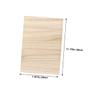 Happyyami 5pcs Wooden Breaking Board Karate Taekwondo Board Punching Handles Martial Arts Equipment view 2