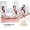 Happyyami 5pcs Wooden Breaking Board Karate Taekwondo Board Punching Handles Martial Arts Equipment view 4