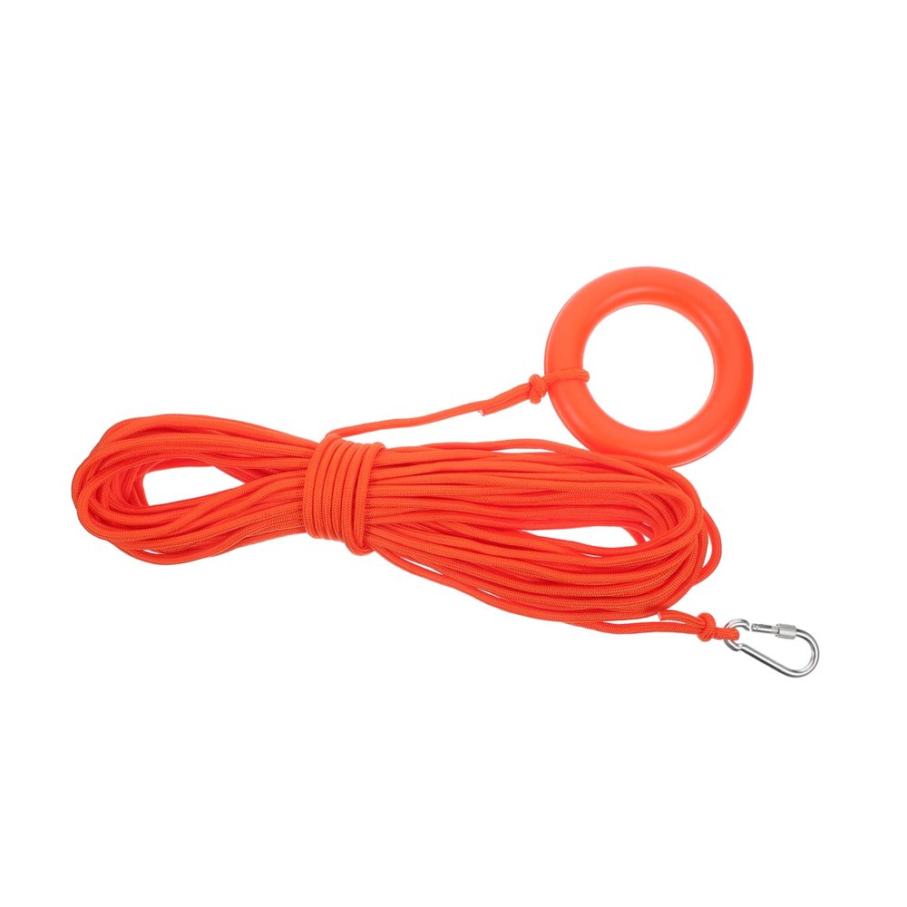 ULTECHNOVO Heavy-Duty Floating Rescue Rope with Adjustable High-Strength Polypropylene for Swimming Boating and Fishing Safety Emergency Situations