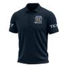 Custom Polo Shirts for Men Design Your Own Golf Jersey Personalized Embroidered Text Navy Blue 2X-Large view 1